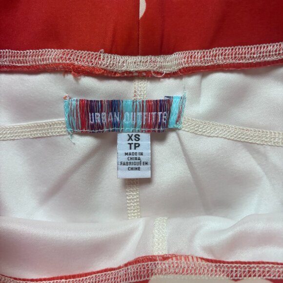 Urban Outfitters Womens XS Tropical High Waist Flare Pants Boho Festival Style - Picture 4 of 9